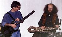 Sergei Letov and Davy Villjams, 1996 